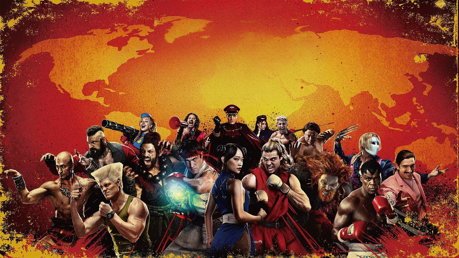 Street Fighter Movie Backdrop